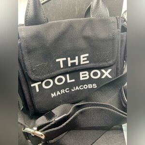Marc Jacobs Black Tool Box Crossbody